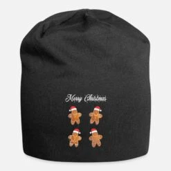 Build Your Brand 'Merry Christmas Weihnachtslebkuchenmänner' Beanie | Spreadshirt