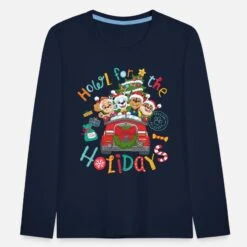 'Paw Patrol Christmas Design' Kinder Premium Langarmshirt | Spreadshirt