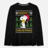 'Peanuts Snoopy Weihnachten Ugly Christmas' Teenager Premium Langarmshirt | Spreadshirt -Build Your Brand || James & Nicholson || B&C peanuts snoopy weihnachten ugly christmas teenager premium langarmshirt