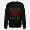 'Rennrad Ugly Christmas Weihnachten Geschenkidee' Männer Bio Pullover | Spreadshirt -Build Your Brand || James & Nicholson || B&C rennrad ugly christmas weihnachten geschenkidee maenner bio pullover