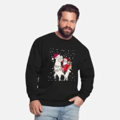 Build Your Brand || James & Nicholson || B&C -Build Your Brand || James & Nicholson || B&C santa reitet lama alpaka ugly christmas unisex pullover 1