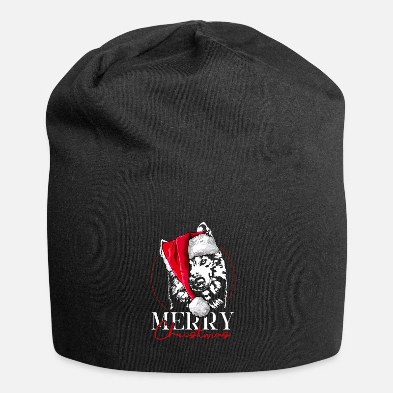 Build Your Brand 'Santa SAMOJEDE Merry Christmas Hunde Wilsigns' Beanie | Spreadshirt 4 Build Your Brand 'Santa SAMOJEDE Merry Christmas Hunde Wilsigns' Beanie | Spreadshirt – Bild 2