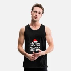 'Schlafanzug | This Is My Christmas Pajama Shirt' Männer Premium Tanktop | Spreadshirt