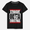 'STRAIGHT OUTTA CHRISTMAS LUSTIG Weihnachten' Teenager Premium T-Shirt | Spreadshirt