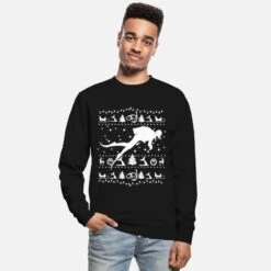 'Taucher Shirt Geschenk Diver Ugly Christmas' Unisex Pullover | Spreadshirt
