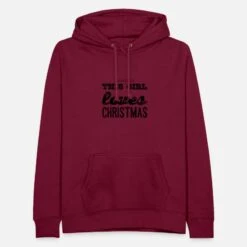 'This Girl Loves Christmas ! Weihnachtsdesign!' Frauen Hoodie | Spreadshirt -Build Your Brand || James & Nicholson || B&C this girl loves christmas weihnachtsdesign frauen hoodie 2