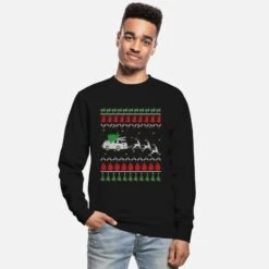 'Ugly Christmas Feuerwehr' Unisex Pullover | Spreadshirt