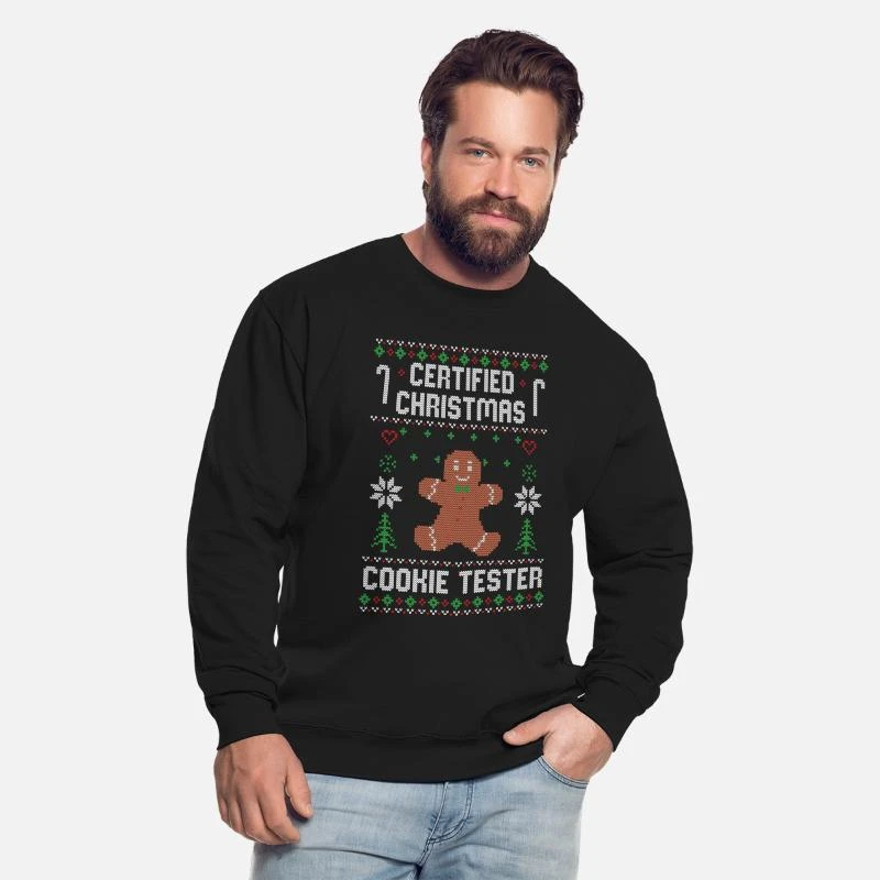 'ugly Christmas Lebkuchenmann Lustig Kekse Fun' Unisex Pullover | Spreadshirt 4 'ugly Christmas Lebkuchenmann Lustig Kekse Fun' Unisex Pullover | Spreadshirt – Bild 2