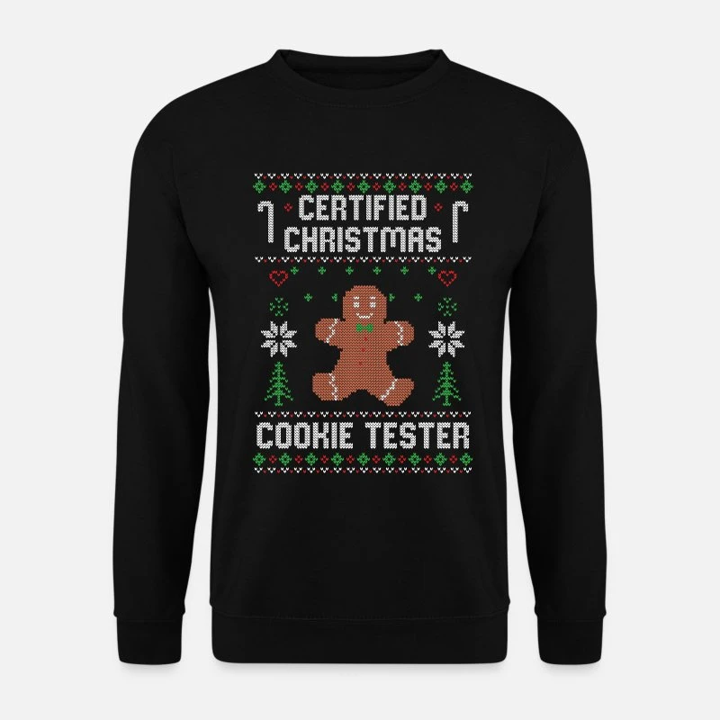 'ugly Christmas Lebkuchenmann Lustig Kekse Fun' Unisex Pullover | Spreadshirt 9 'ugly Christmas Lebkuchenmann Lustig Kekse Fun' Unisex Pullover | Spreadshirt – Bild 7