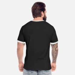 'Ugly Christmas Lustig Lustig Tralalalala Sprüche' Männer Ringer T-Shirt | Spreadshirt -Build Your Brand || James & Nicholson || B&C ugly christmas lustig lustig tralalalala sprueche maenner ringer t shirt 3