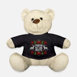 'Ugly Christmas - Mama Ist Die Beste - Weihnachten' Teddybär | Spreadshirt