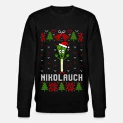 'Ugly Christmas Nikolauch' Männer Bio Pullover | Spreadshirt -Build Your Brand || James & Nicholson || B&C ugly christmas nikolauch maenner bio pullover 4
