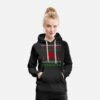 'Ugly Christmas Papillion Zwergspaniel Weihnachten' Frauen Premium Hoodie | Spreadshirt