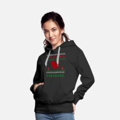 'Ugly Christmas Papillion Zwergspaniel Weihnachten' Frauen Premium Hoodie | Spreadshirt -Build Your Brand || James & Nicholson || B&C ugly christmas papillion zwergspaniel weihnachten frauen premium hoodie 4