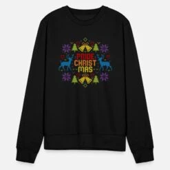 'Ugly Christmas Pride Christmas LGBT Regenbogen' Unisex Pullover | Spreadshirt -Build Your Brand || James & Nicholson || B&C ugly christmas pride christmas lgbt regenbogen unisex pullover 4