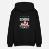 'Ugly Christmas Schöne Bescherung Mit Jesus' Unisex Kapuzenjacke | Spreadshirt -Build Your Brand || James & Nicholson || B&C ugly christmas schoene bescherung mit jesus unisex kapuzenjacke