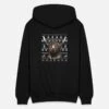 'Ugly Christmas Schottisches Hochlandrind' Unisex Kapuzenjacke | Spreadshirt