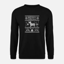 'Ugly Christmas Sweater Französische Bulldogge' Unisex Pullover | Spreadshirt -Build Your Brand || James & Nicholson || B&C ugly christmas sweater franzoesische bulldogge unisex pullover 6