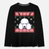 'Ugly Christmas Sweater Pudel Hund' Teenager Premium Langarmshirt | Spreadshirt -Build Your Brand || James & Nicholson || B&C ugly christmas sweater pudel hund teenager premium langarmshirt