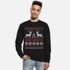 'ugly Christmas Sweater Rentier Hirsch Jäger Rot' Unisex Pullover | Spreadshirt -Build Your Brand || James & Nicholson || B&C ugly christmas sweater rentier hirsch jaeger rot unisex pullover