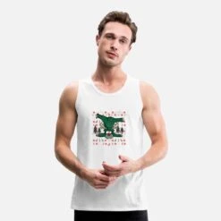 'Ugly Christmas Sweater Rentier Rudolf Rudolph Xmas' Männer Premium Tanktop | Spreadshirt
