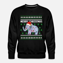 'Ugly Christmas Sweater Tshirt Weihnachten Elefant' Männer Premium Pullover | Spreadshirt 7 'Ugly Christmas Sweater Tshirt Weihnachten Elefant' Männer Premium Pullover | Spreadshirt -Build Your Brand || James & Nicholson || B&C ugly christmas sweater tshirt weihnachten elefant maenner premium pullover 2