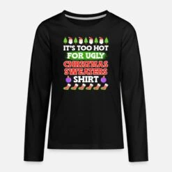 'Ugly Christmas' Teenager Premium Langarmshirt | Spreadshirt -Build Your Brand || James & Nicholson || B&C ugly christmas teenager premium langarmshirt 2