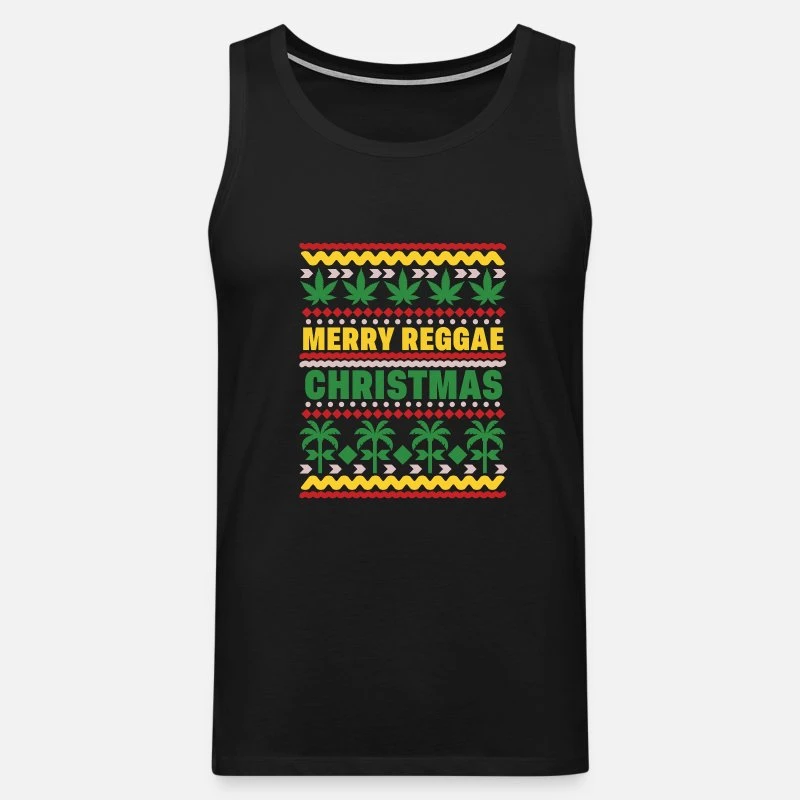 'Ugly Reggae Christmas, Weihnachten, Xmas, Advent' Männer Premium Tanktop | Spreadshirt 9 'Ugly Reggae Christmas, Weihnachten, Xmas, Advent' Männer Premium Tanktop | Spreadshirt – Bild 7