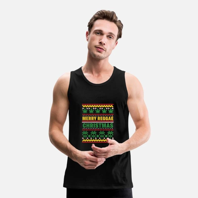 'Ugly Reggae Christmas, Weihnachten, Xmas, Advent' Männer Premium Tanktop | Spreadshirt 3 'Ugly Reggae Christmas, Weihnachten, Xmas, Advent' Männer Premium Tanktop | Spreadshirt