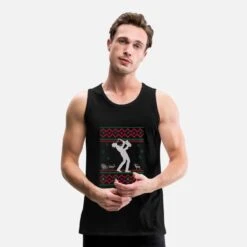 'Ugly Rock Christmas Saxophon Jazz Musik Geschenk' Männer Premium Tanktop | Spreadshirt