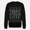 'VERFICKTE SCHEIßE UGLY CHRISTMAS LUSTIG' Männer Bio Pullover | Spreadshirt -Build Your Brand || James & Nicholson || B&C verfickte scheisse ugly christmas lustig maenner bio pullover