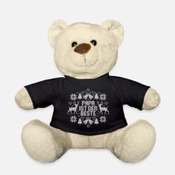 'Weihnachten - Papa Ist Der Beste - Ugly Christmas' Teddybär | Spreadshirt