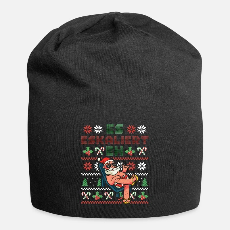 Build Your Brand 'Weihnachtsmann Es Eskaliert Eh Christmas Santa' Beanie | Spreadshirt 3 Build Your Brand 'Weihnachtsmann Es Eskaliert Eh Christmas Santa' Beanie | Spreadshirt