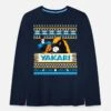 'Yakari Und Kleiner Donner Ugly Christmas Design' Teenager Premium Langarmshirt | Spreadshirt -Build Your Brand || James & Nicholson || B&C yakari und kleiner donner ugly christmas design teenager premium langarmshirt